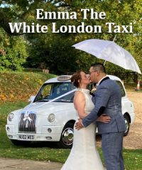 Emma The White London Taxi
